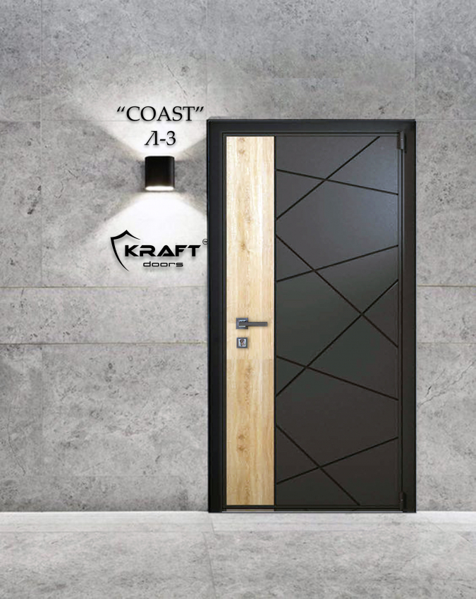 Дверь входная KRAFT "COAST" Л-3